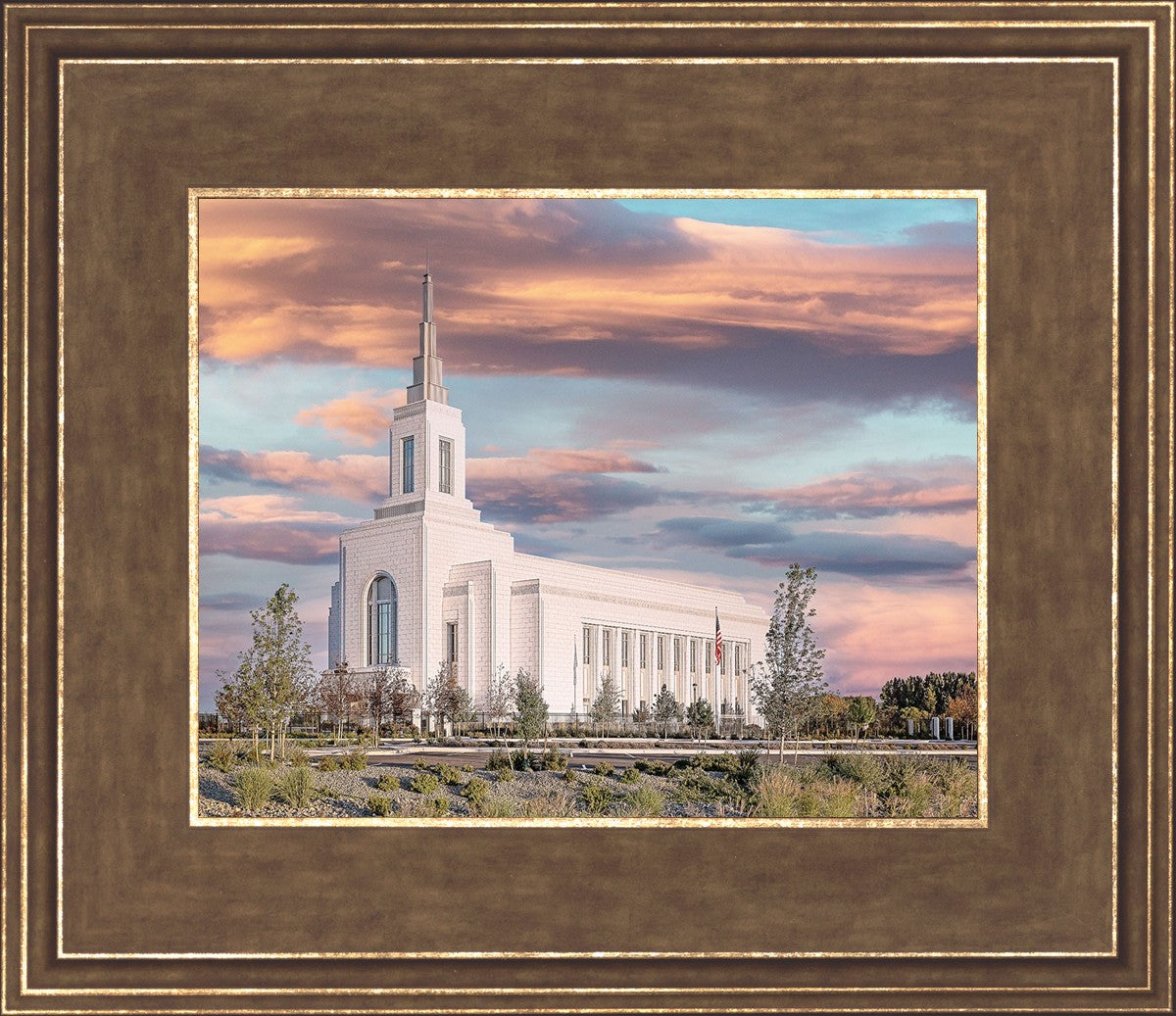 Burley Idaho Sunrise Glow