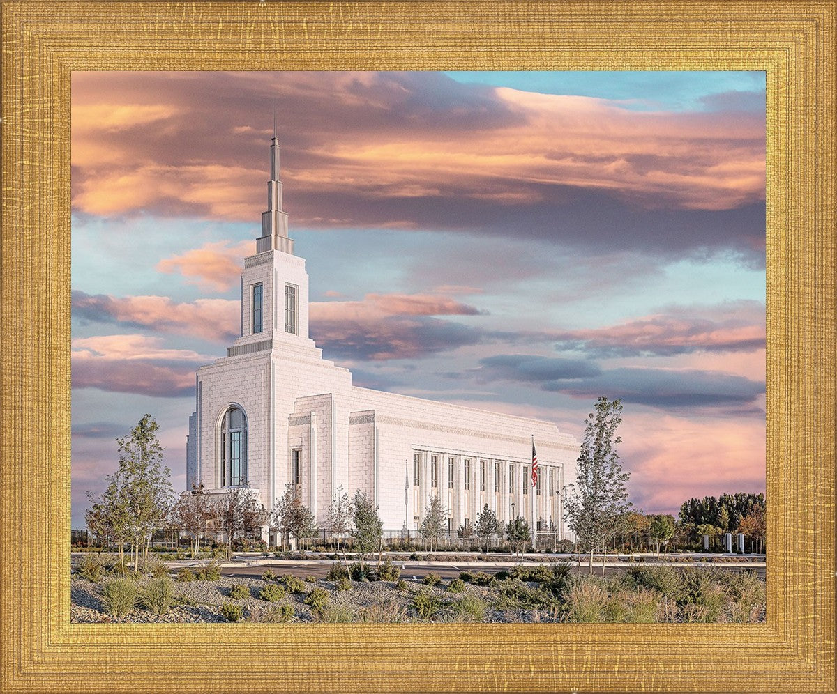 Burley Idaho Sunrise Glow