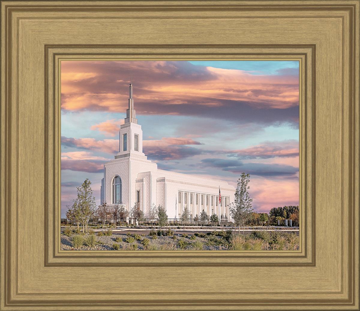 Burley Idaho Sunrise Glow