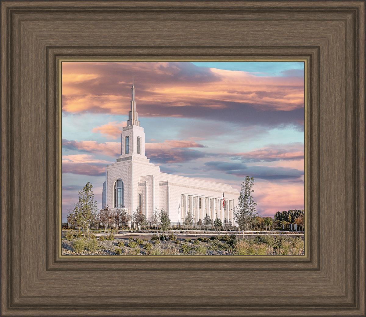Burley Idaho Sunrise Glow