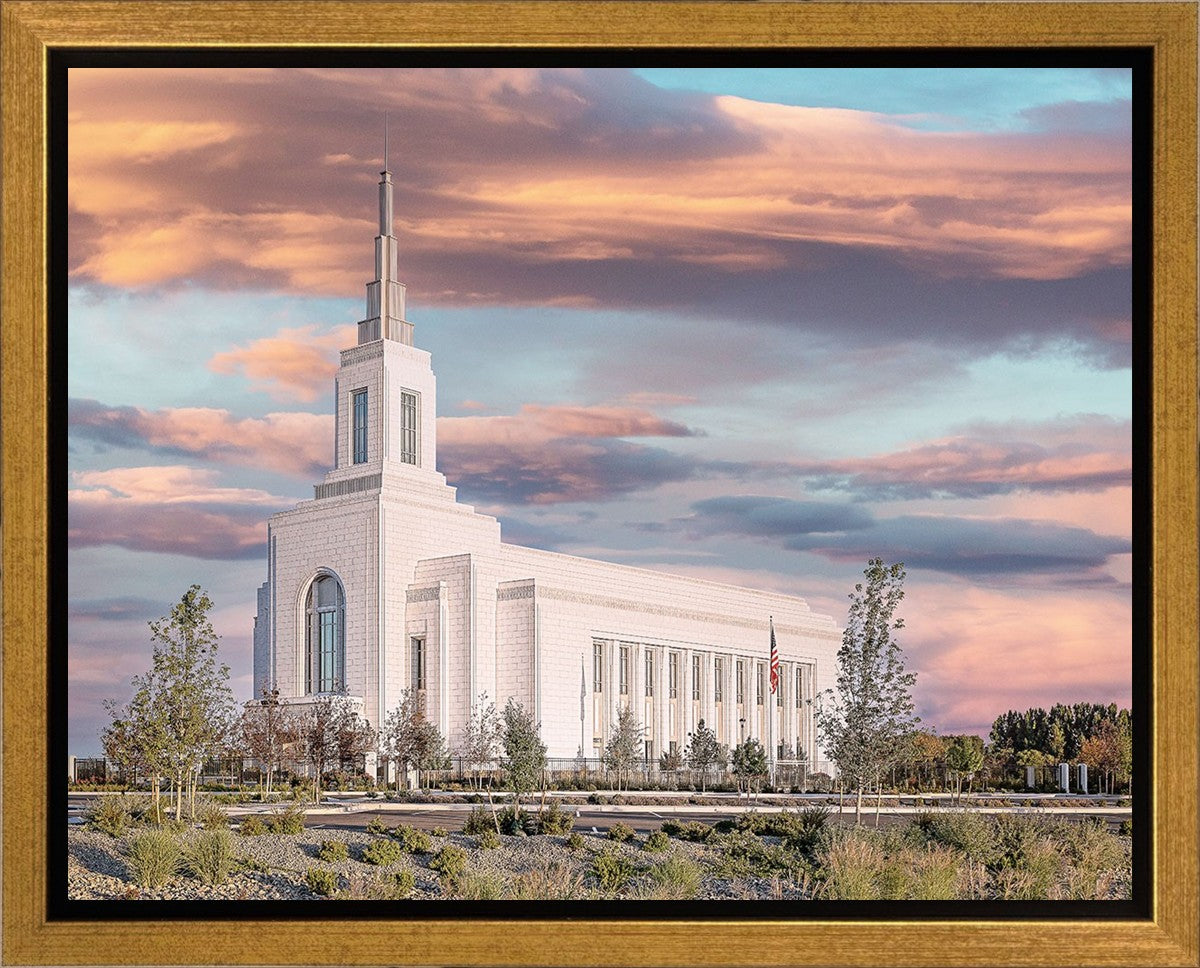 Burley Idaho Sunrise Glow