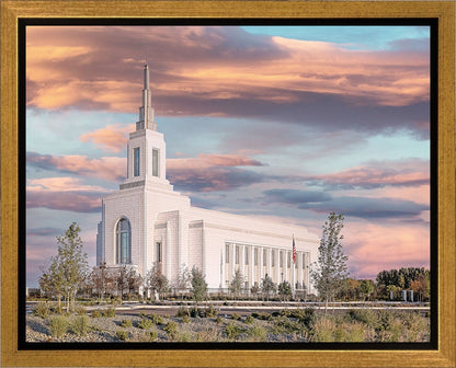 Burley Idaho Sunrise Glow