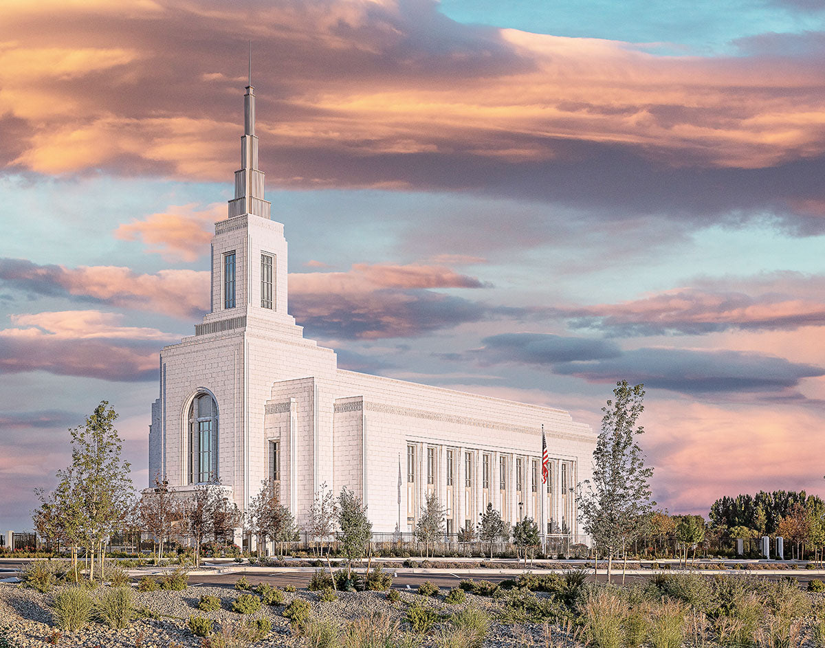 Burley Idaho Sunrise Glow