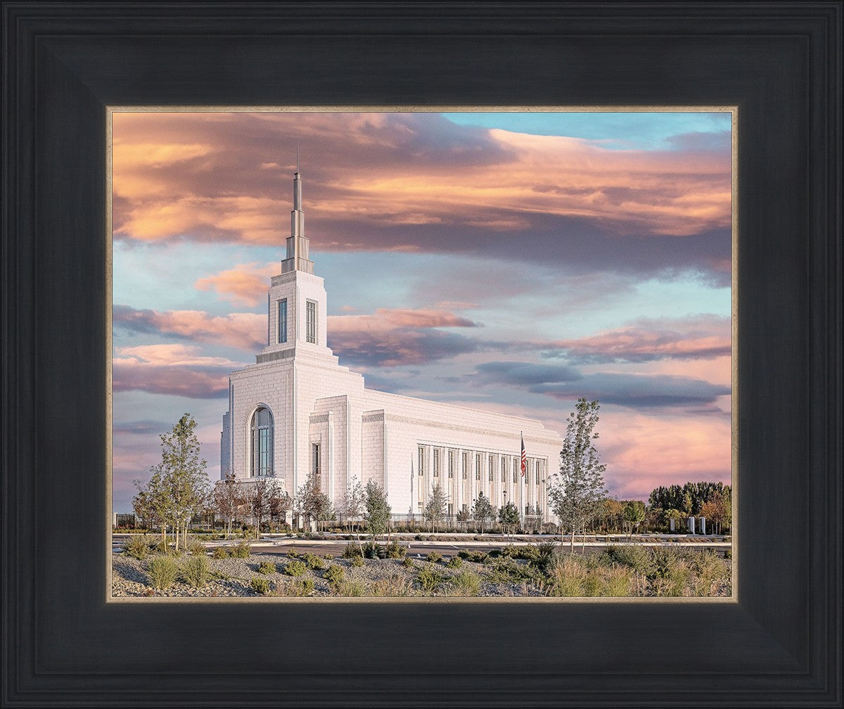 Burley Idaho Sunrise Glow