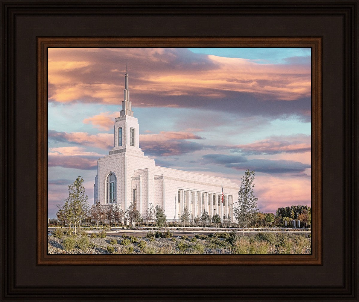 Burley Idaho Sunrise Glow