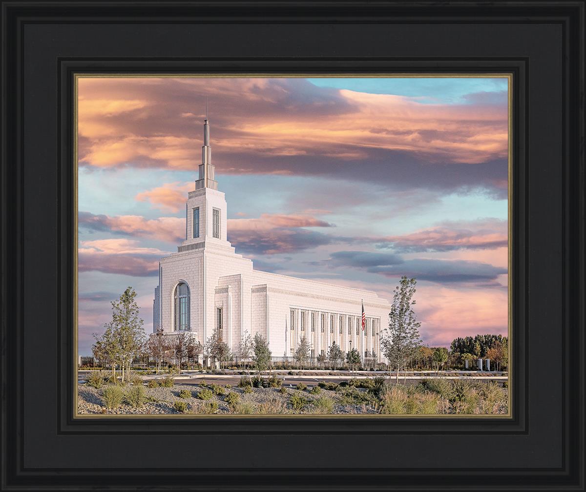 Burley Idaho Sunrise Glow