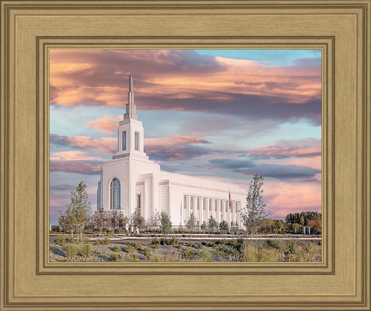 Burley Idaho Sunrise Glow