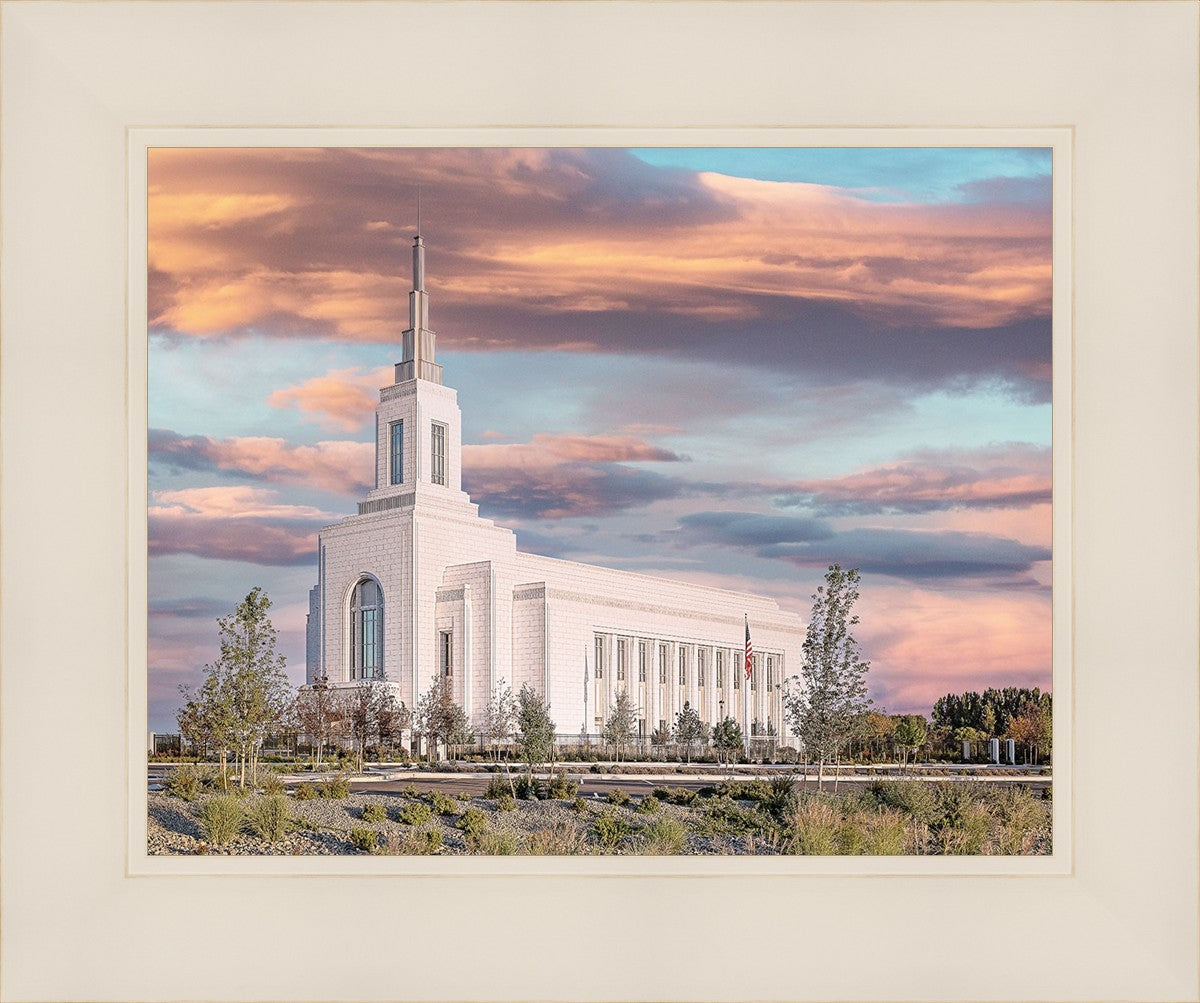 Burley Idaho Sunrise Glow