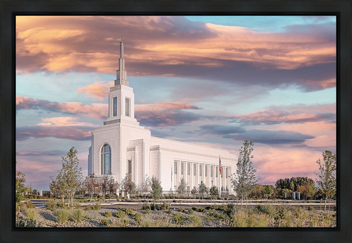 Burley Idaho Sunrise Glow