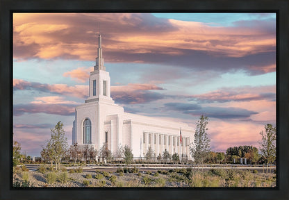 Burley Idaho Sunrise Glow