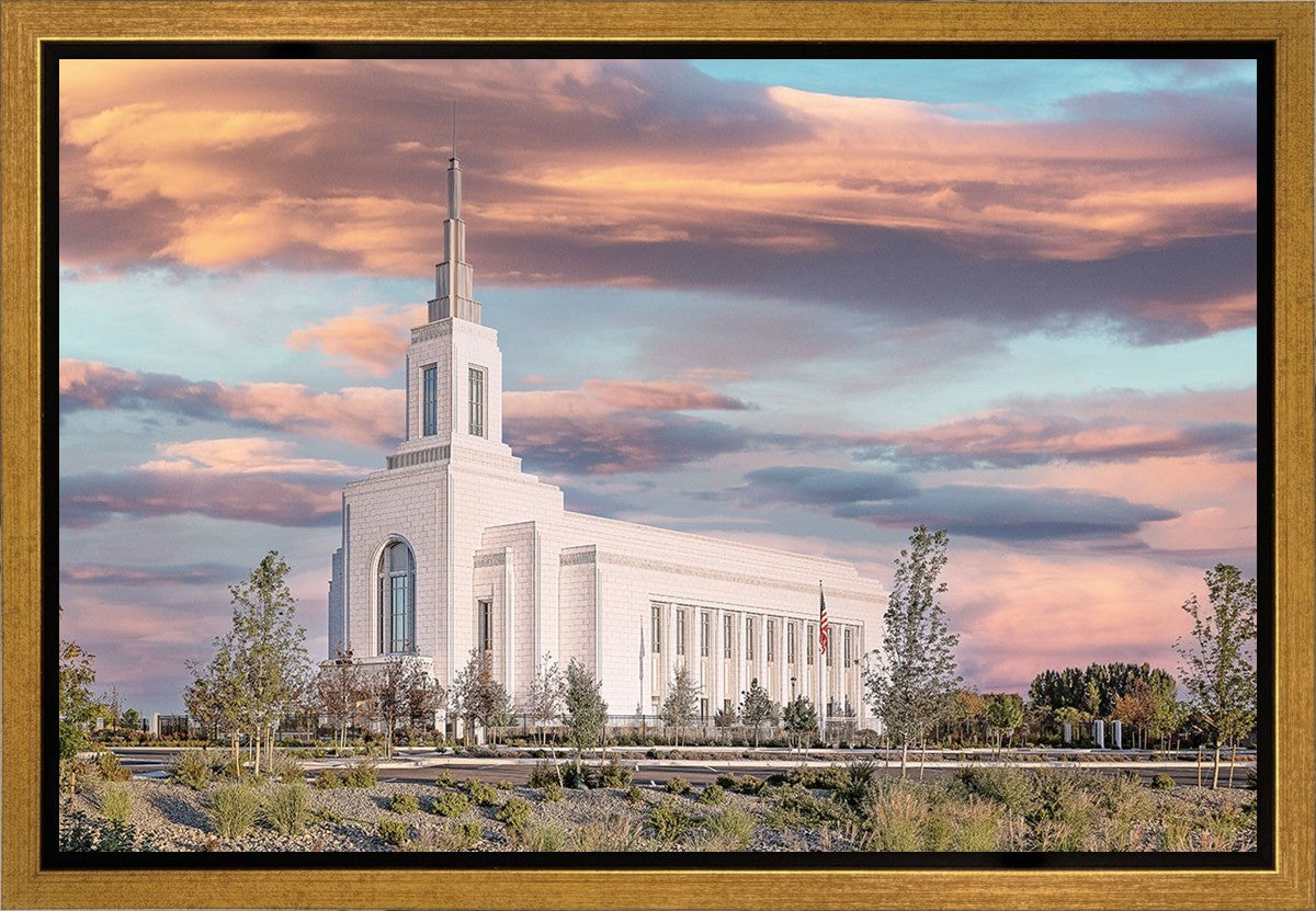 Burley Idaho Sunrise Glow