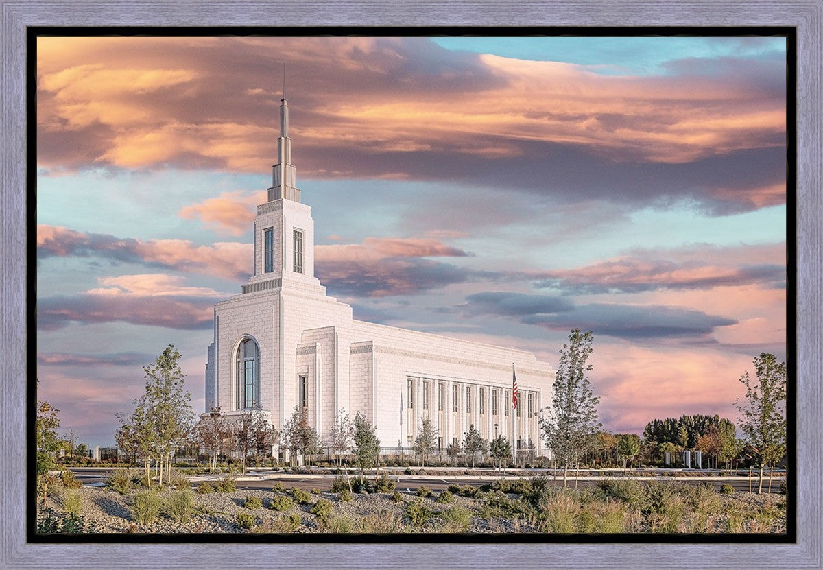 Burley Idaho Sunrise Glow