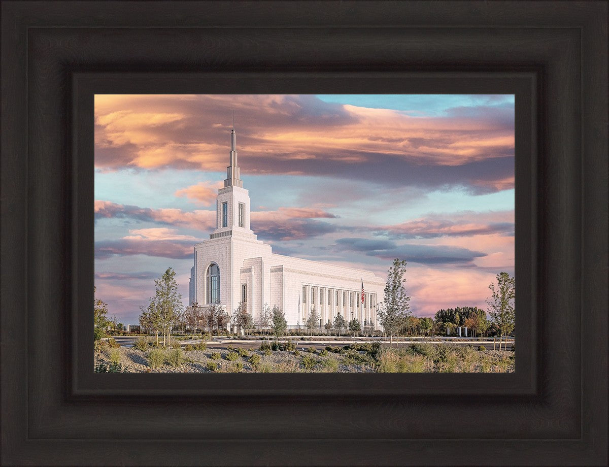 Burley Idaho Sunrise Glow