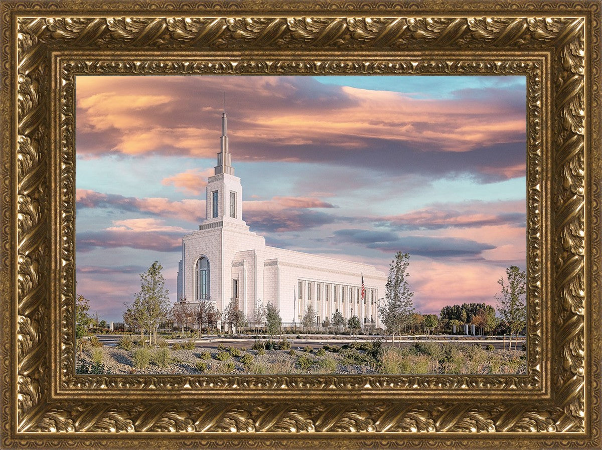 Burley Idaho Sunrise Glow