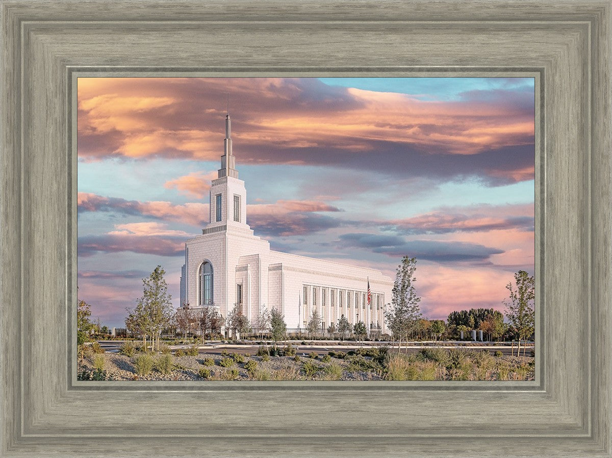 Burley Idaho Sunrise Glow