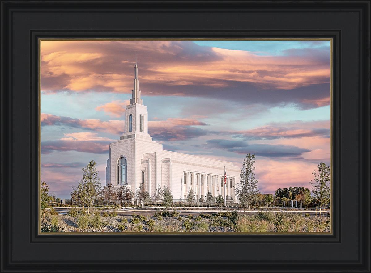 Burley Idaho Sunrise Glow
