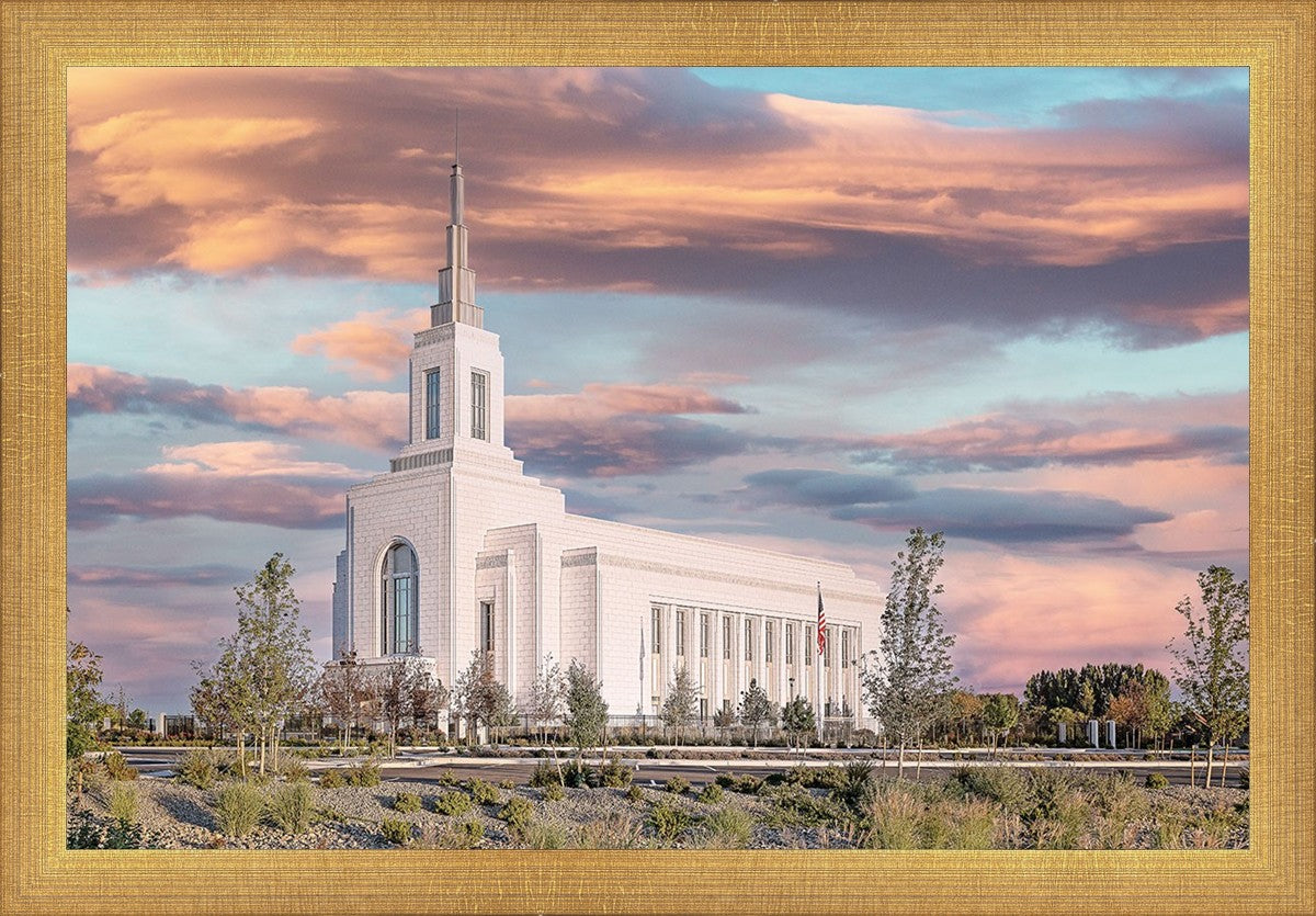 Burley Idaho Sunrise Glow