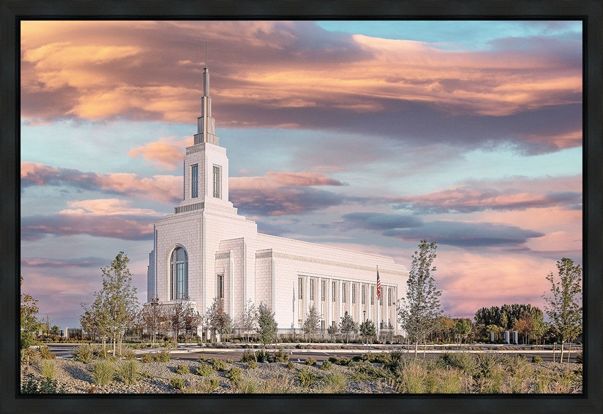 Burley Idaho Sunrise Glow