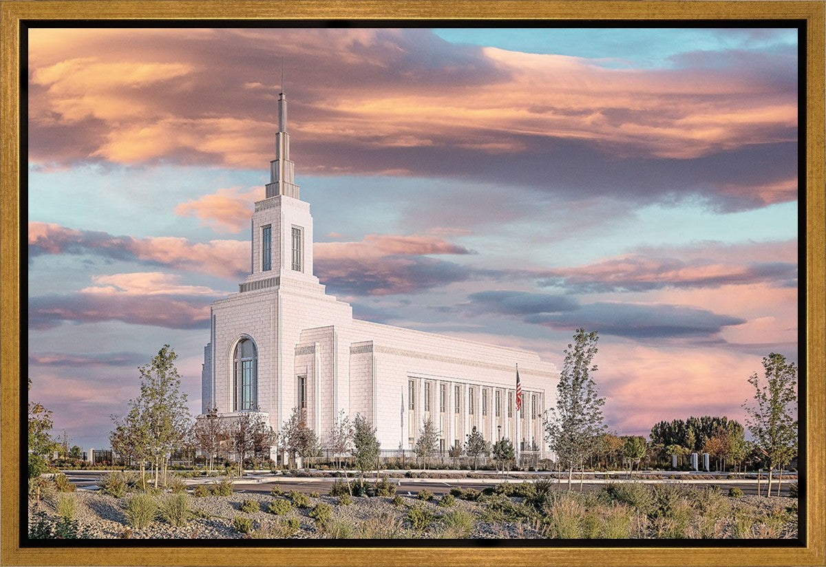 Burley Idaho Sunrise Glow