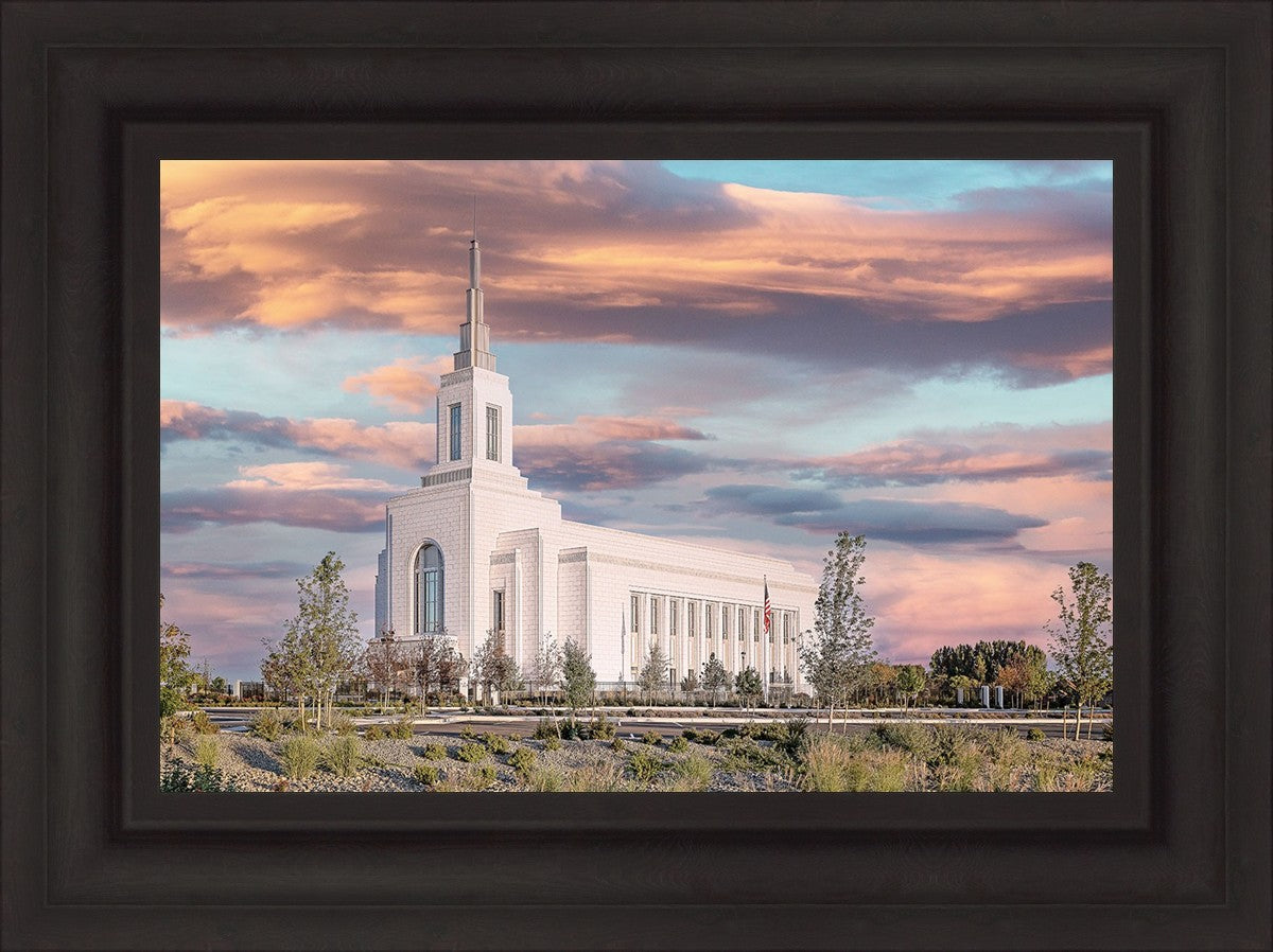 Burley Idaho Sunrise Glow