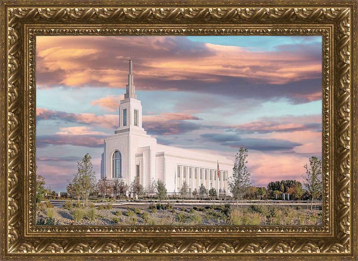 Burley Idaho Sunrise Glow