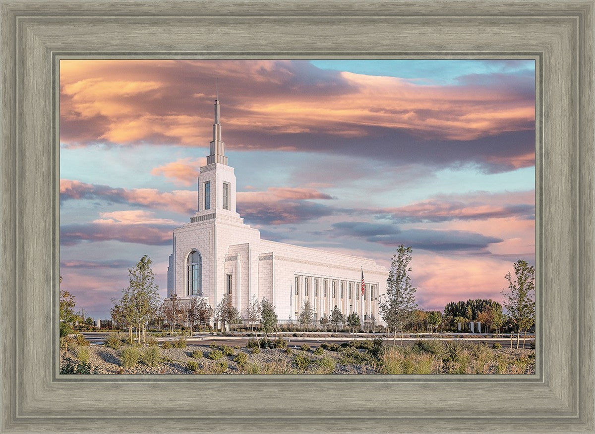 Burley Idaho Sunrise Glow