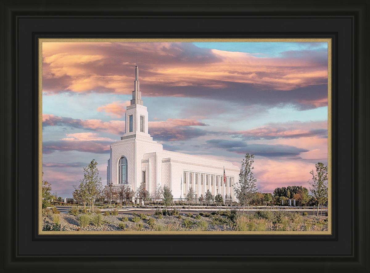 Burley Idaho Sunrise Glow