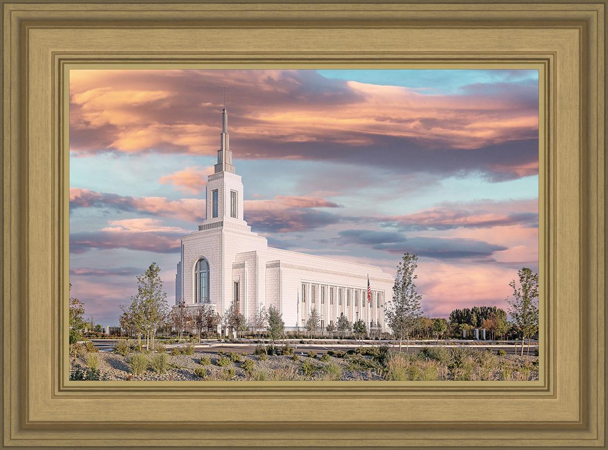 Burley Idaho Sunrise Glow