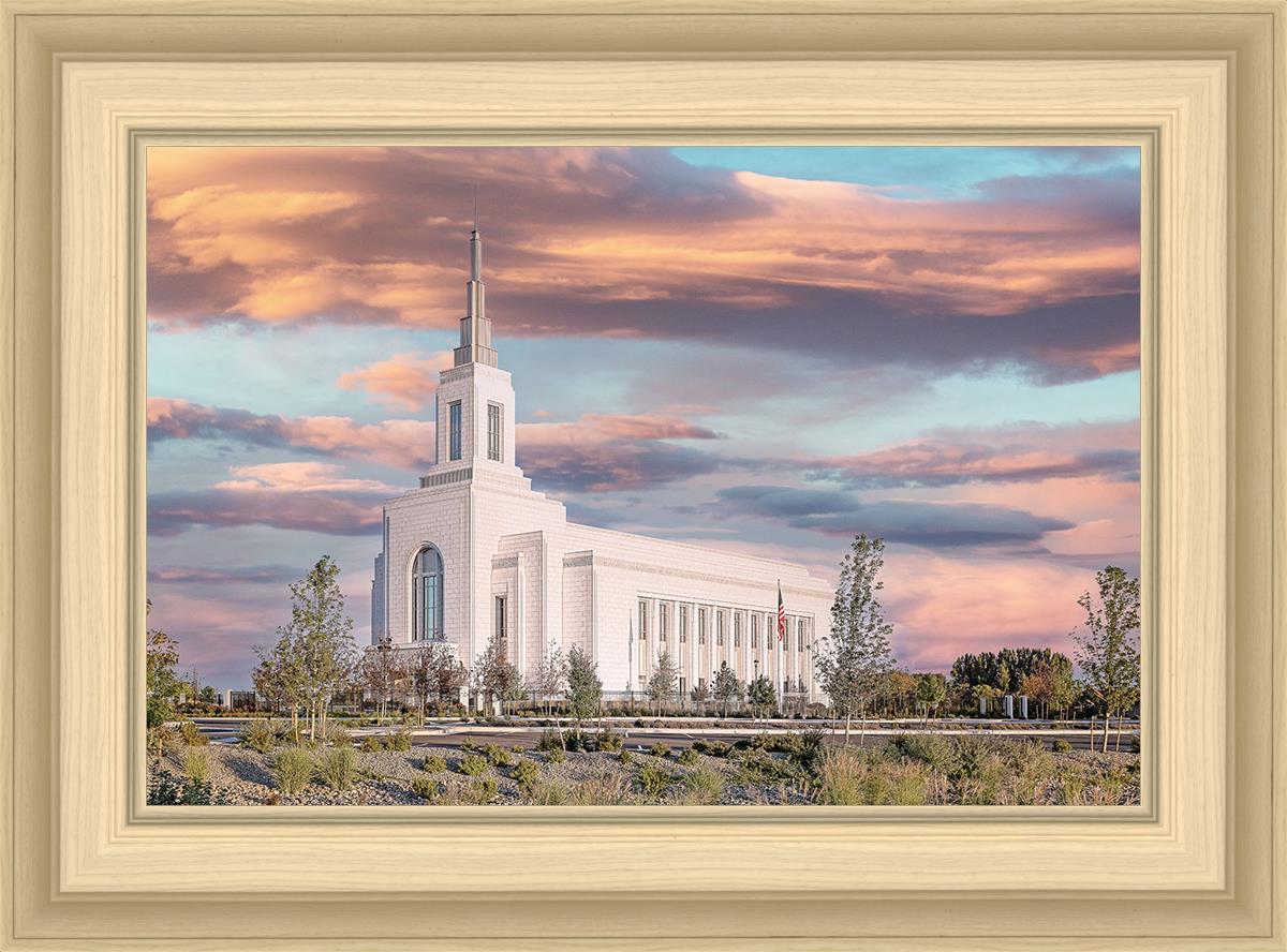Burley Idaho Sunrise Glow
