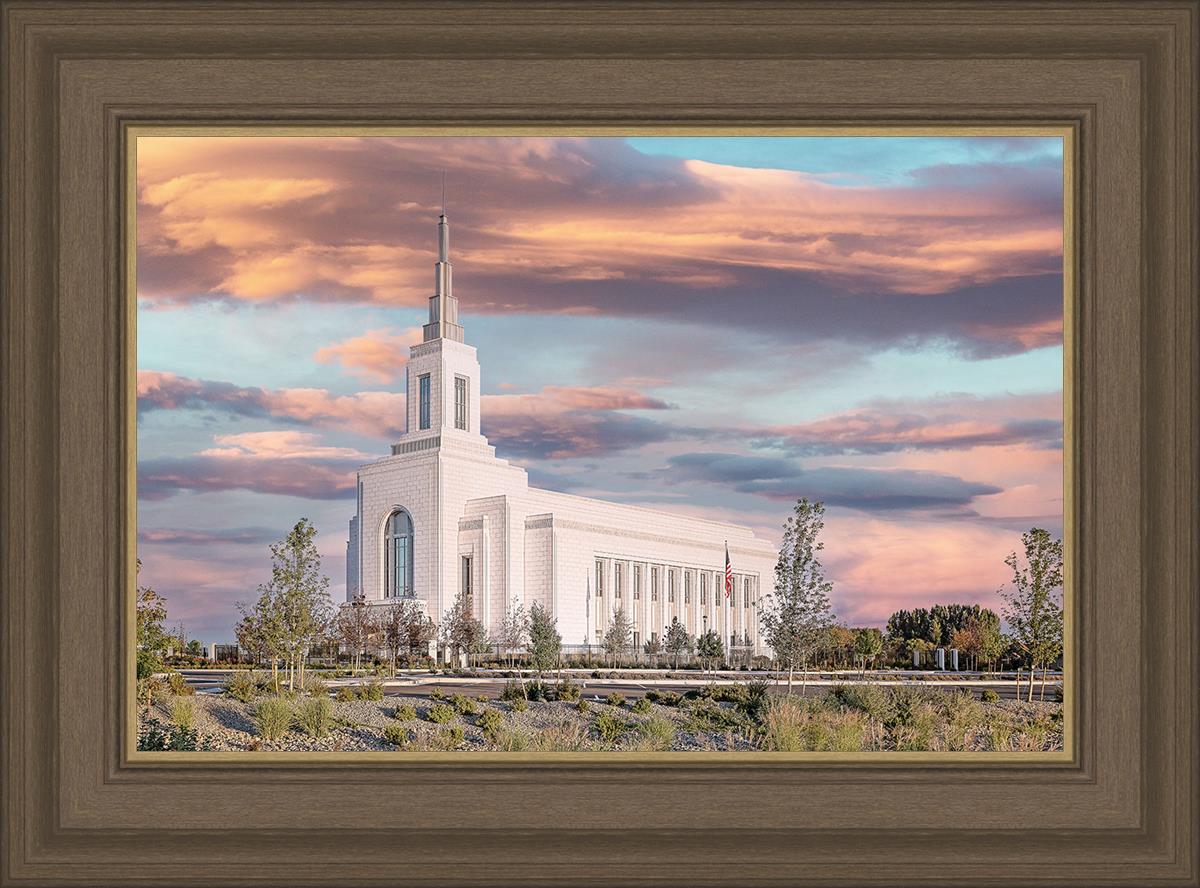 Burley Idaho Sunrise Glow