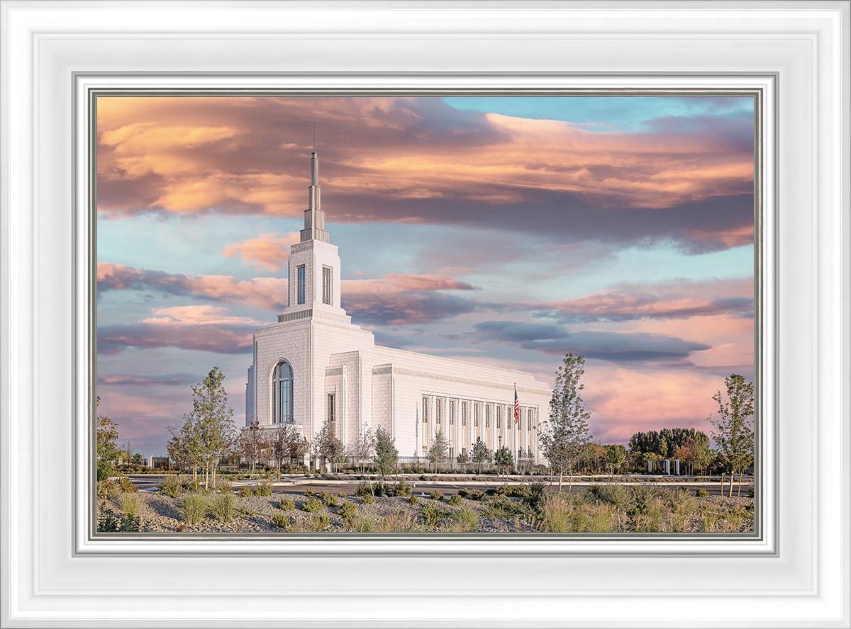 Burley Idaho Sunrise Glow