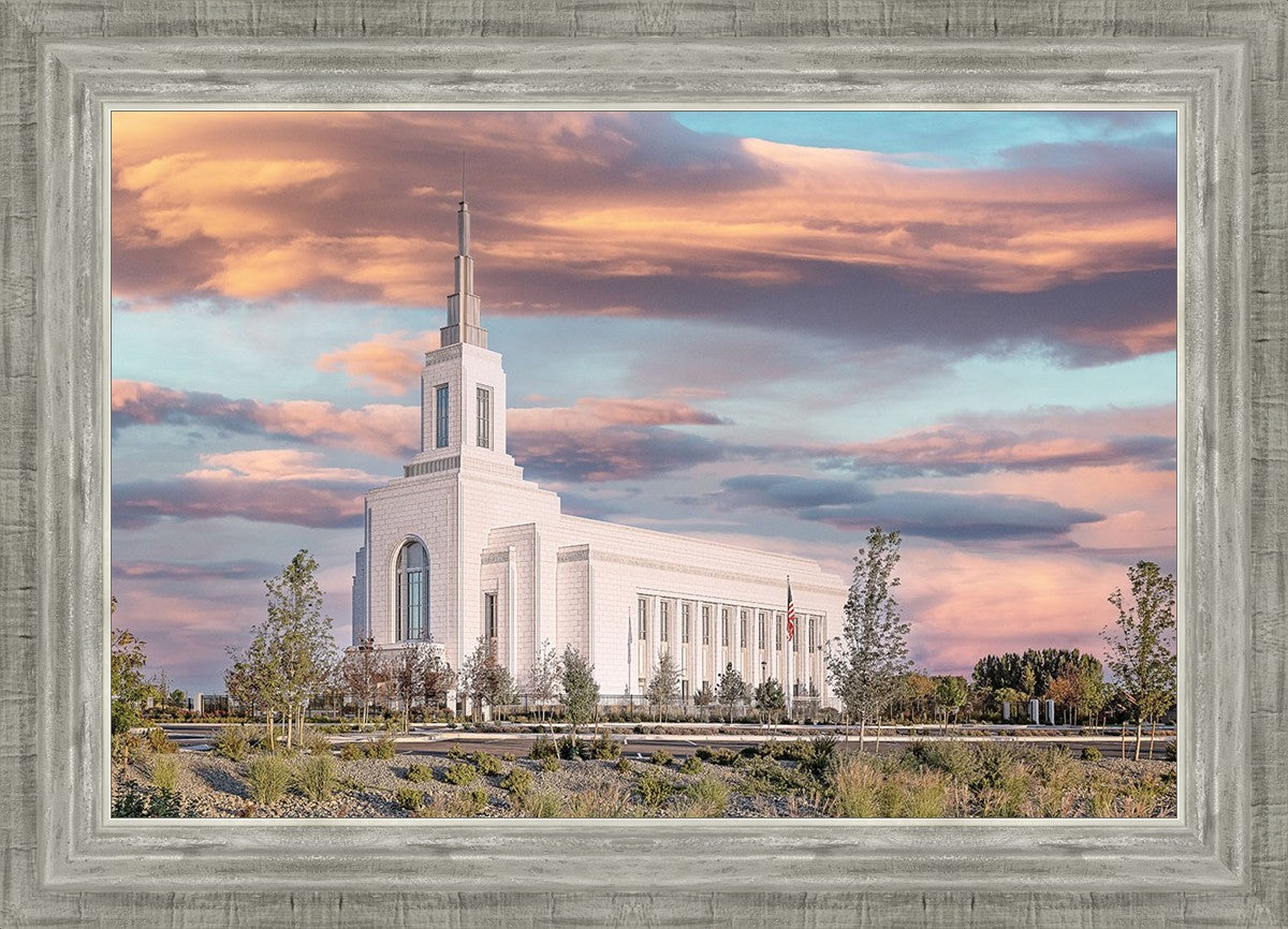 Burley Idaho Sunrise Glow