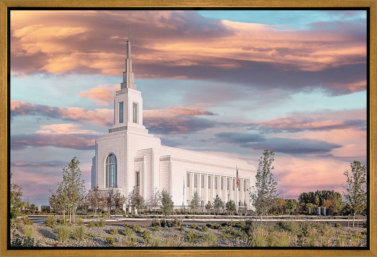 Burley Idaho Sunrise Glow