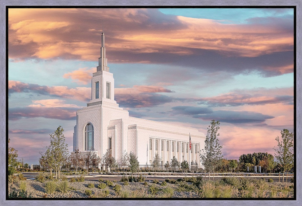 Burley Idaho Sunrise Glow