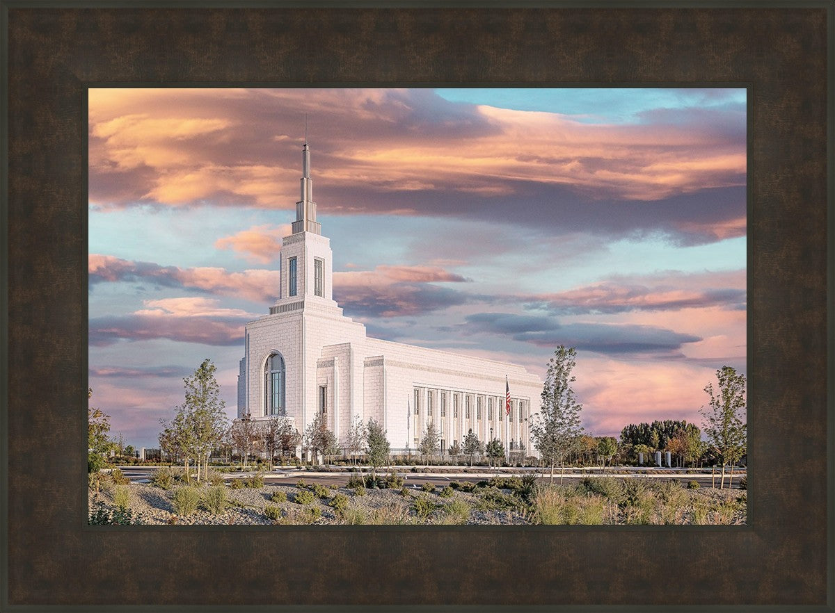 Burley Idaho Sunrise Glow