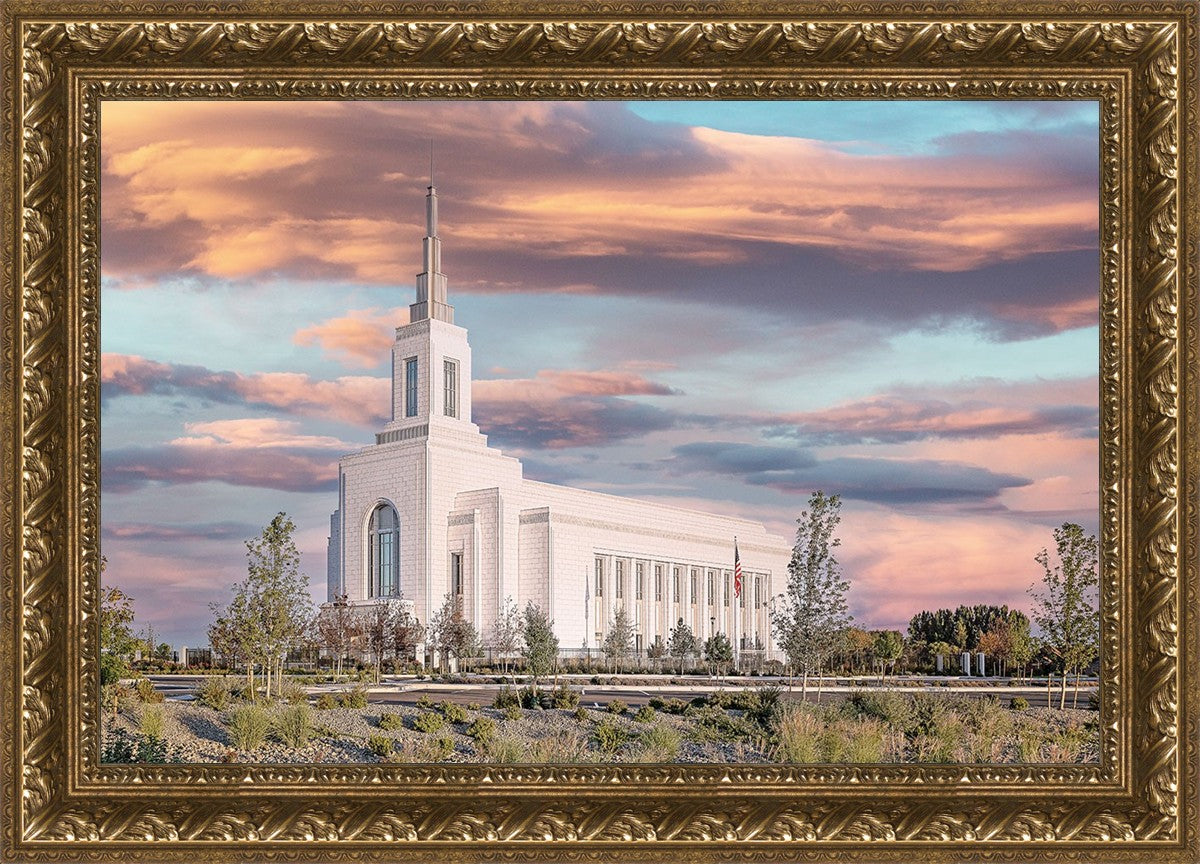 Burley Idaho Sunrise Glow