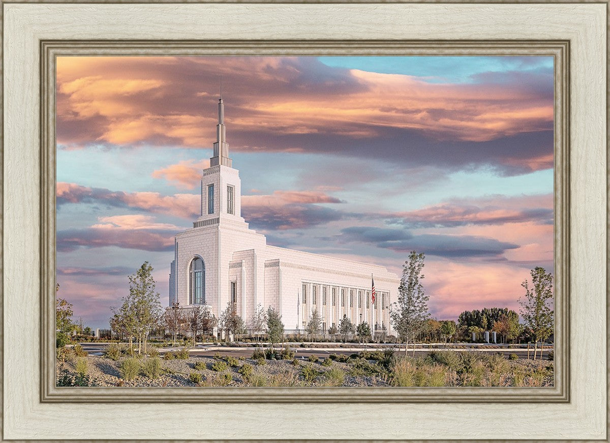 Burley Idaho Sunrise Glow