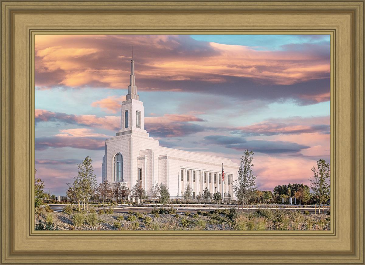 Burley Idaho Sunrise Glow