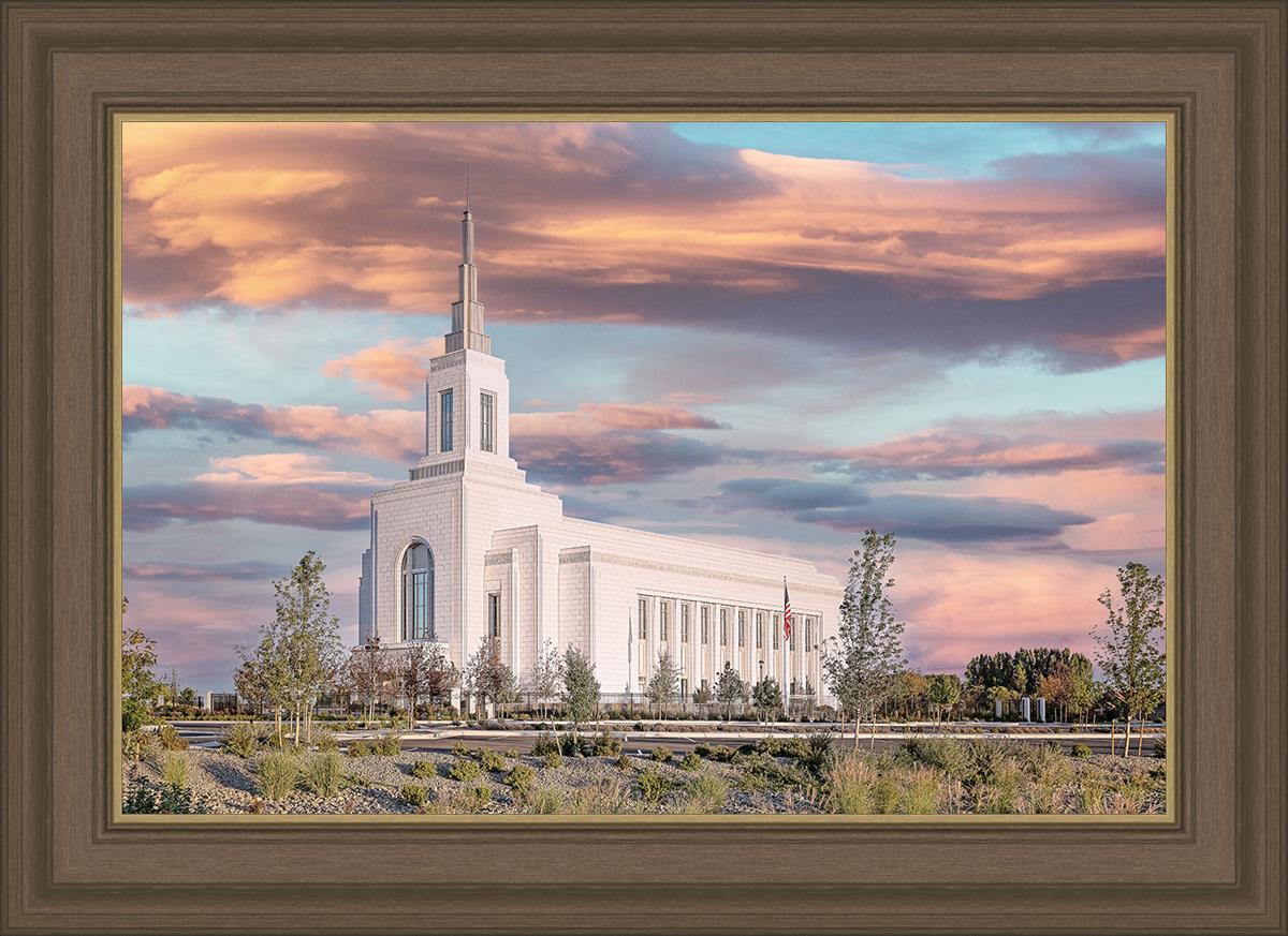 Burley Idaho Sunrise Glow