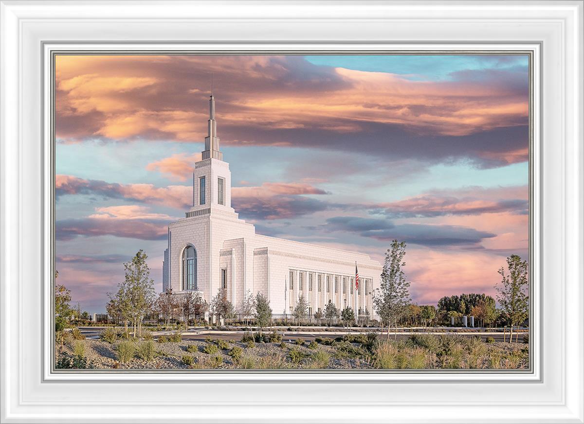 Burley Idaho Sunrise Glow