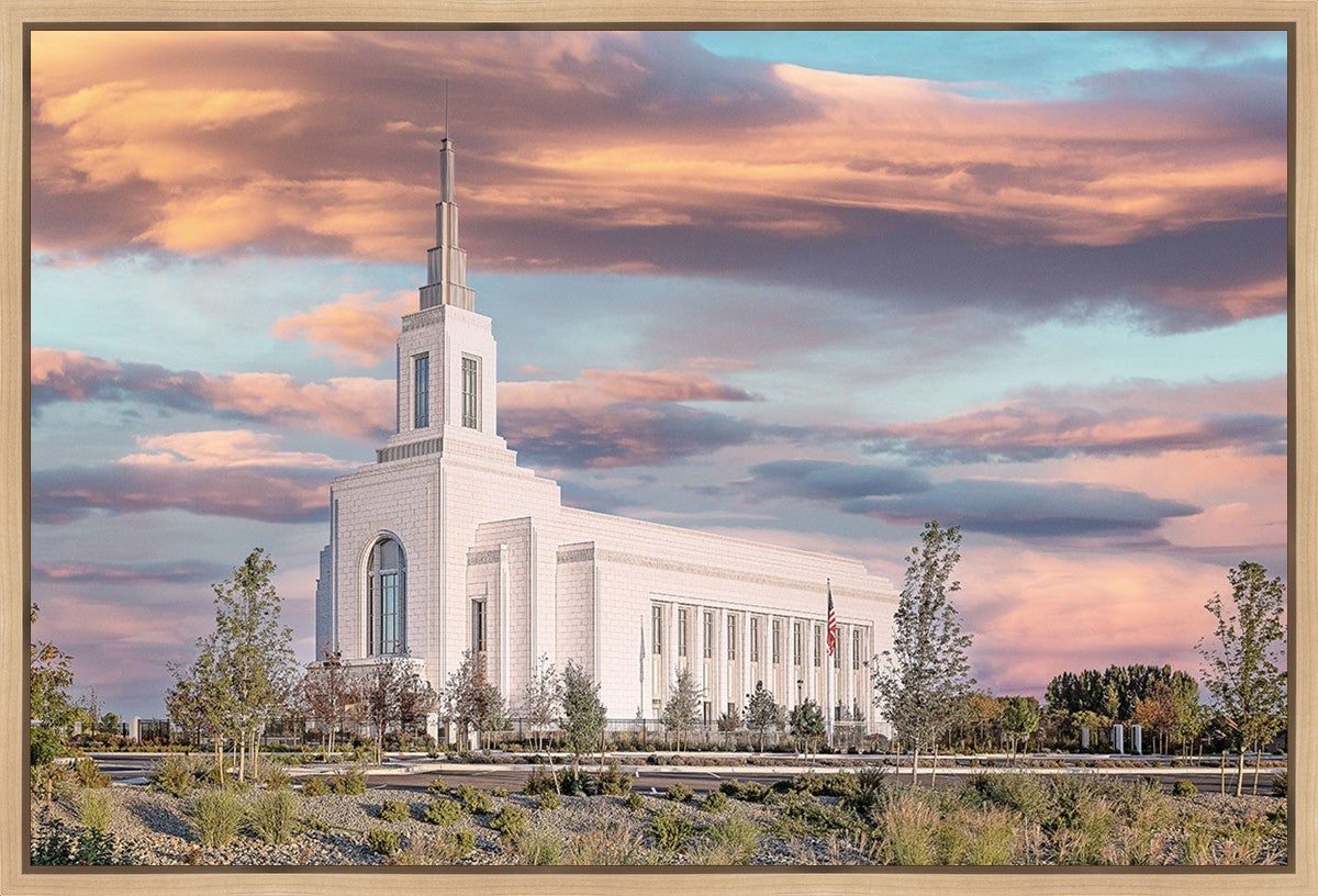 Burley Idaho Sunrise Glow