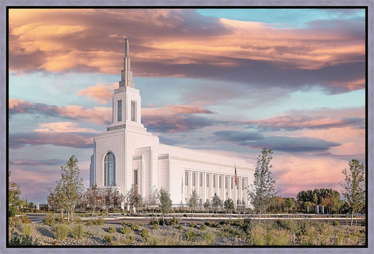 Burley Idaho Sunrise Glow