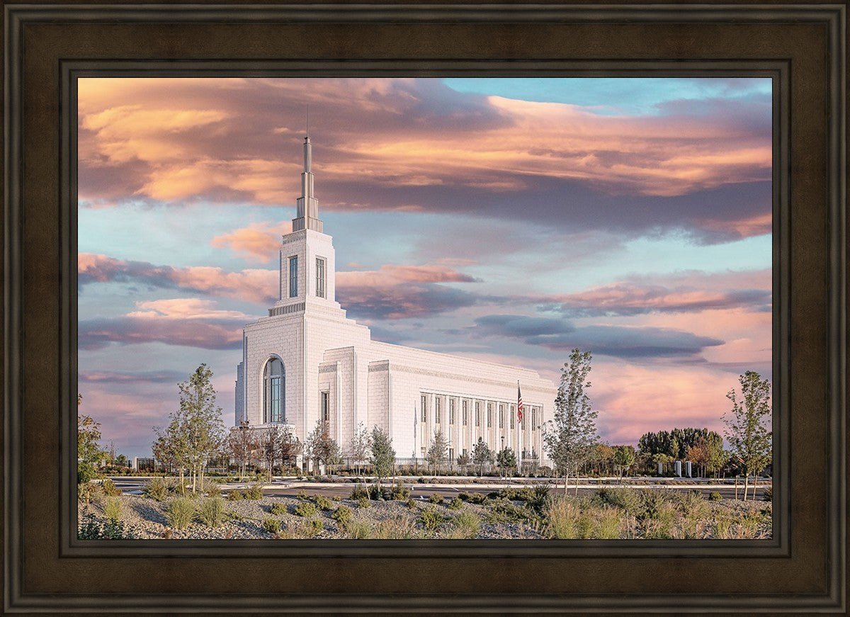 Burley Idaho Sunrise Glow