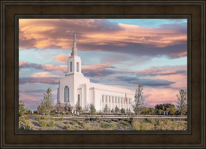 Burley Idaho Sunrise Glow