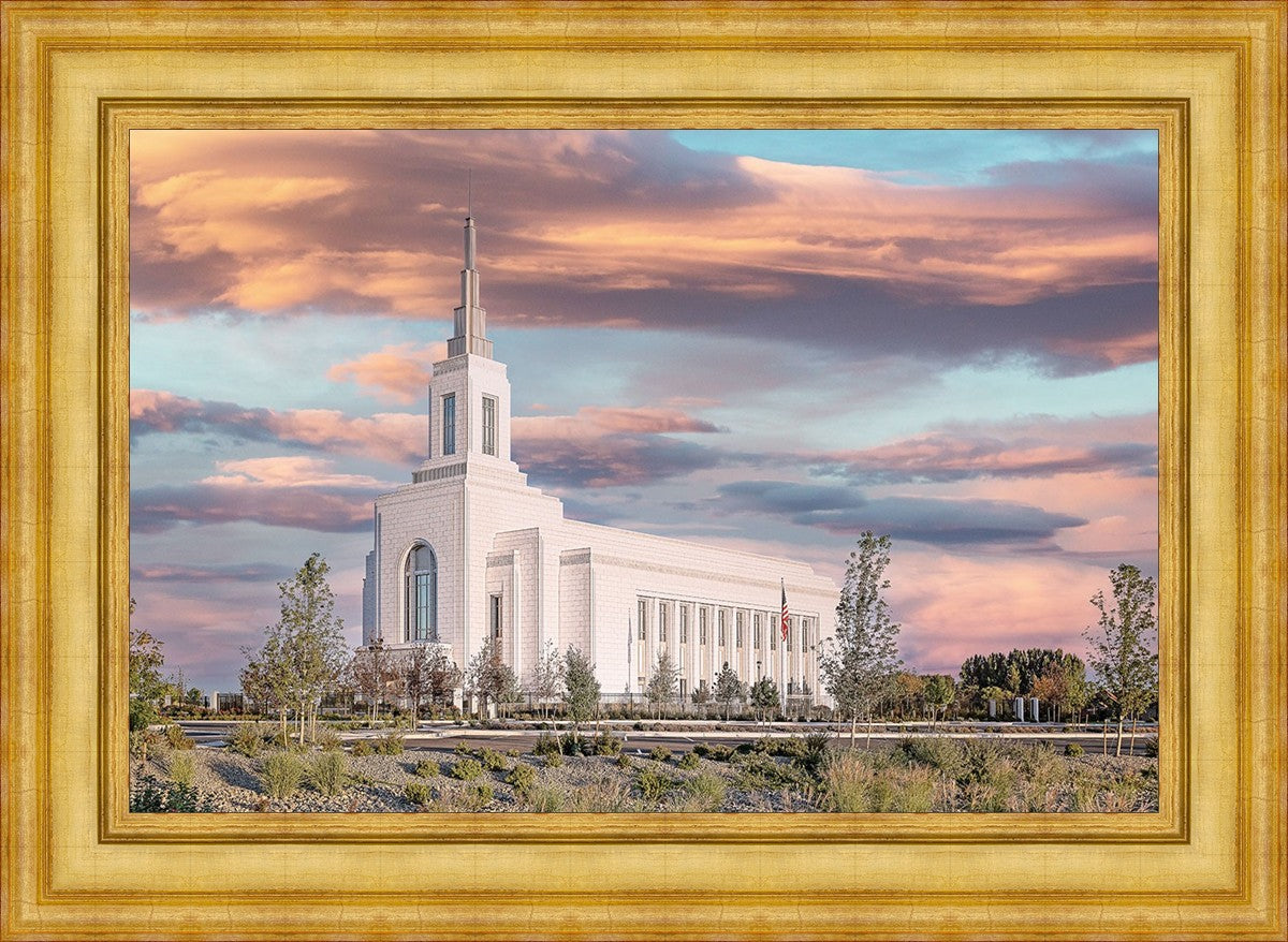 Burley Idaho Sunrise Glow