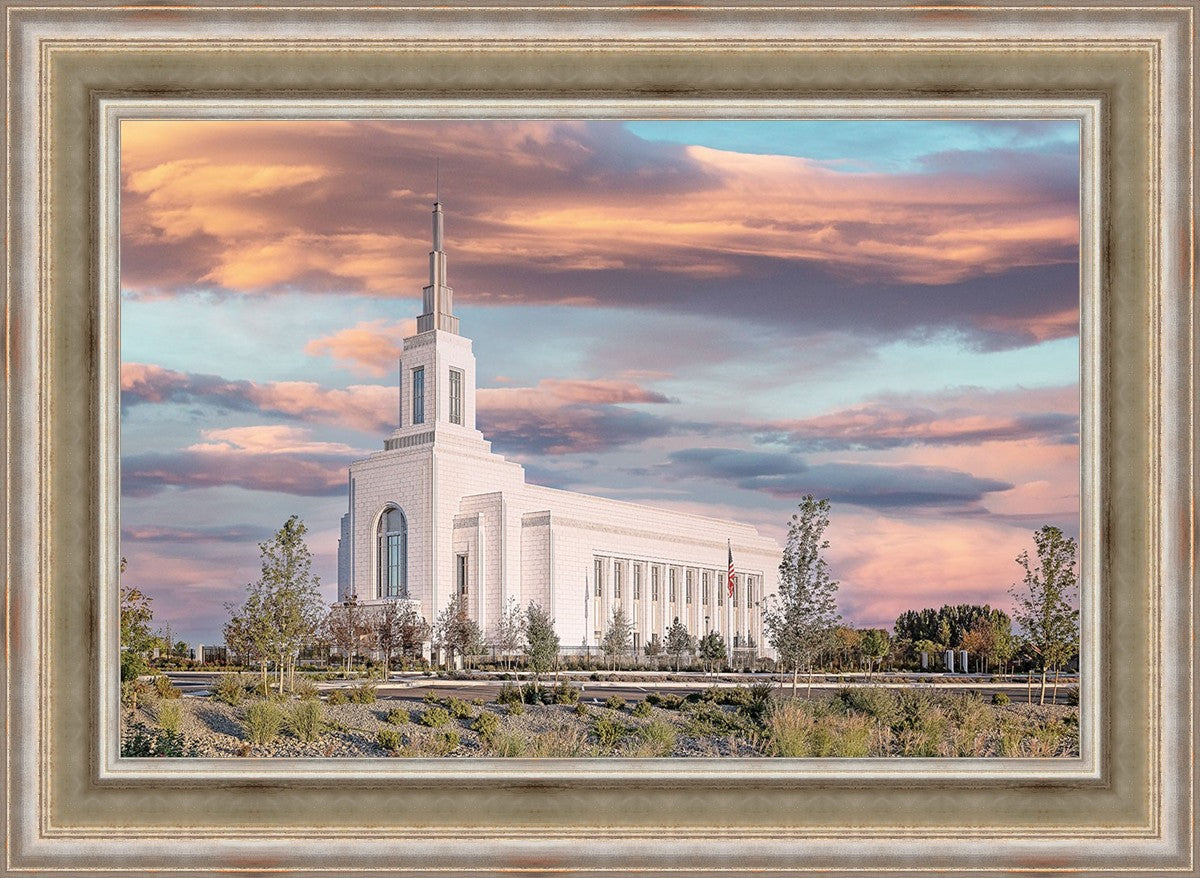 Burley Idaho Sunrise Glow