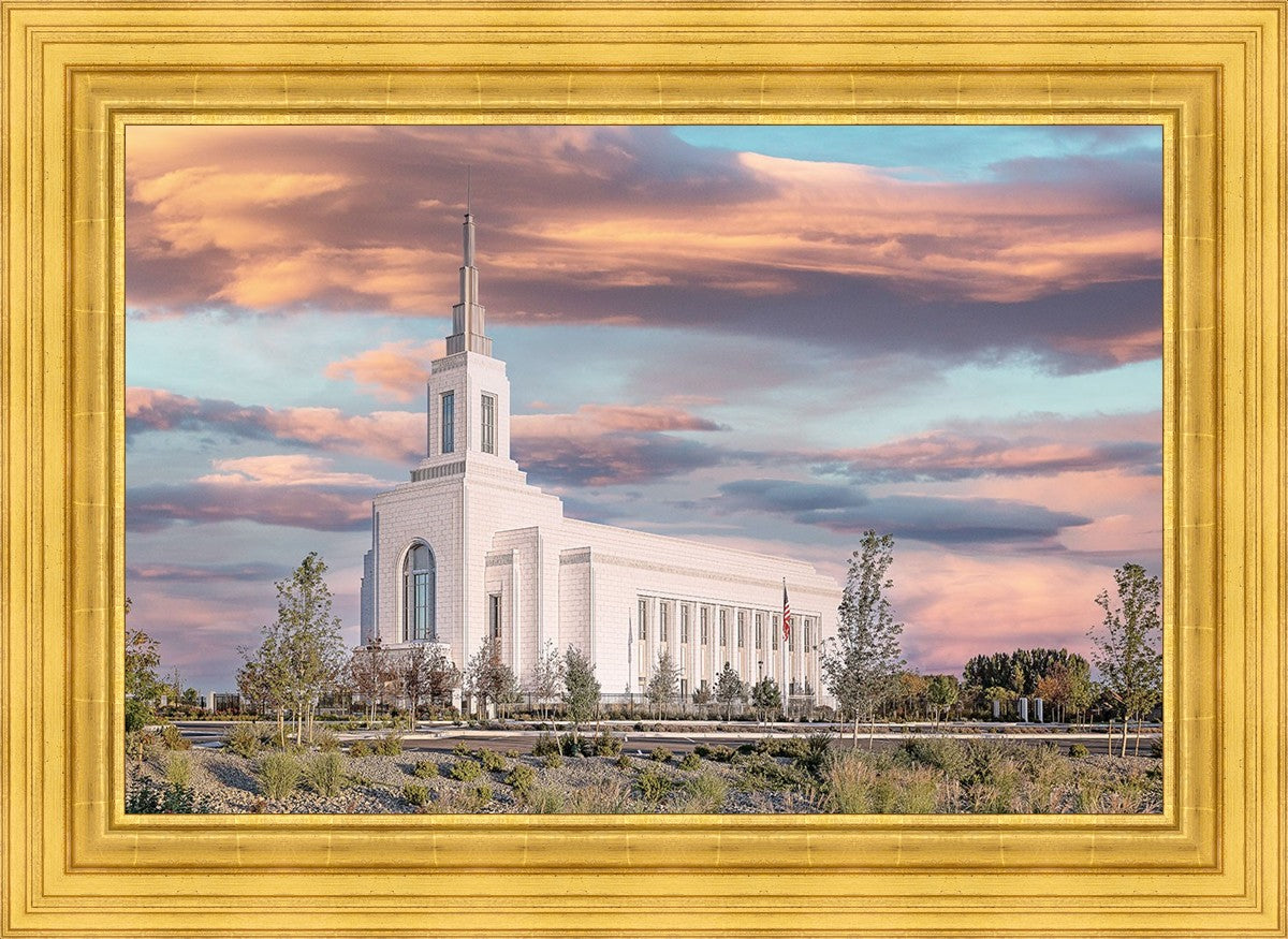 Burley Idaho Sunrise Glow