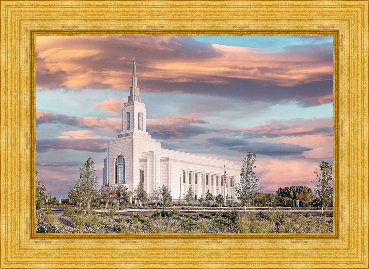 Burley Idaho Sunrise Glow