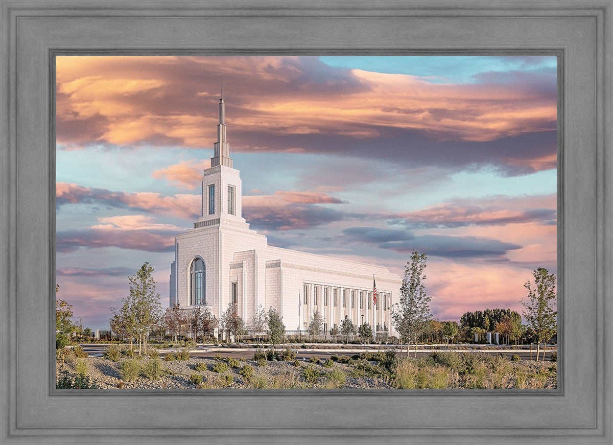 Burley Idaho Sunrise Glow