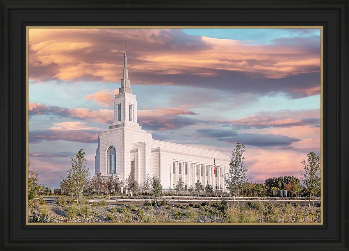 Burley Idaho Sunrise Glow